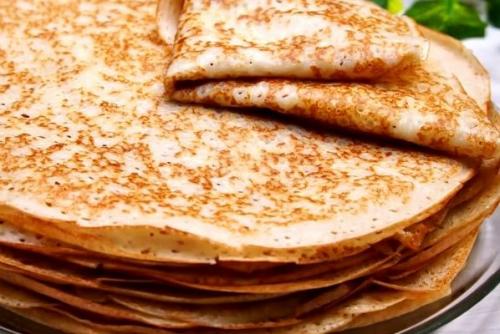 Блинчики на кефире и кипятке рецепт тонкие с дырочками. Тонкие блины на кефире с дырочками — пошаговый рецепт с кипятком