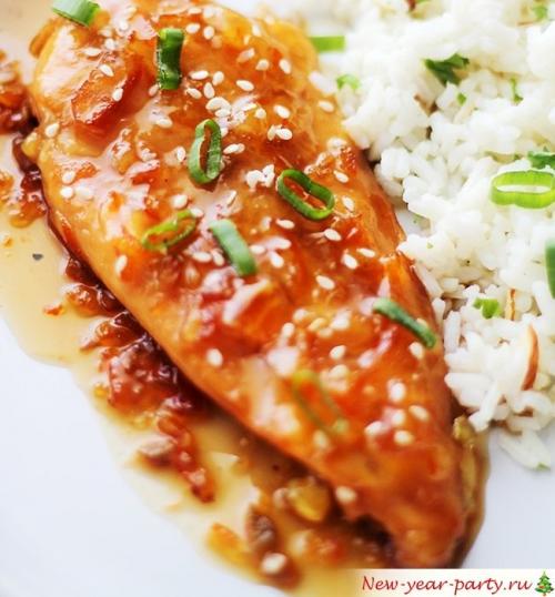 Курица в апельсиновом соке на сковороде. Экзотическая курица с апельсинами на сковороде