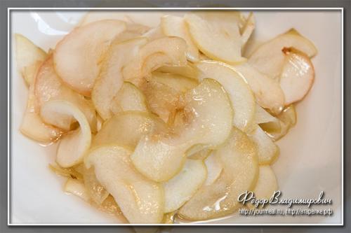 Розочки с яблоками из песочного теста. Печенье «Розочки» с яблоками