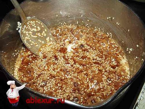 Козинаки из кунжута рецепт.