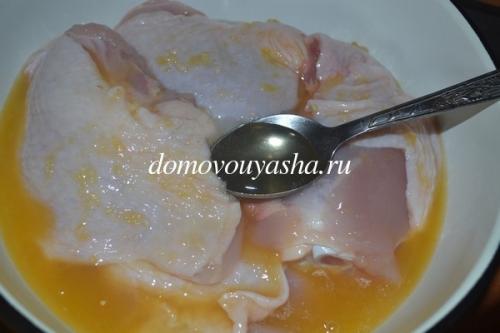Курица в апельсиновым соком в духовке рецепт. Очень нежная и вкусная курица в апельсиновом соке, рецепт с фотографиями