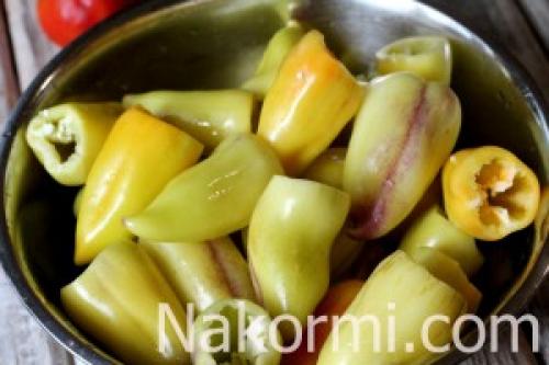 Перец для фарширования на зиму с аспирином. 