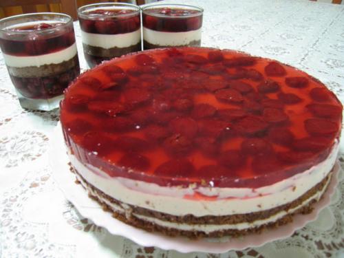 Крем из творога и сливок с желатином для торта. Торты с желатиновым творожным кремом