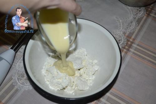 Творожно-масляный крем для торта со сгущенкой — очень вкусный