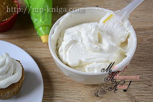 Творожный крем со сливками