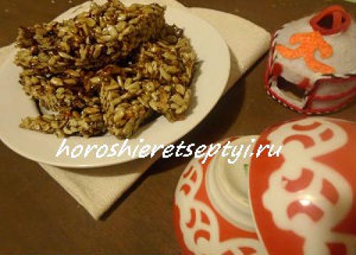 Как сделать козинаки в домашних условиях из семечек без меда. Ингредиенты: