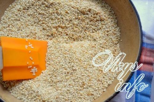 Как сделать козинаки из кунжута. Козинаки из кунжута