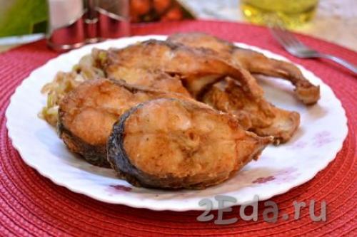 Как вкусно пожарить рыбу толстолобика на сковороде. Толстолобик, жареный на сковороде