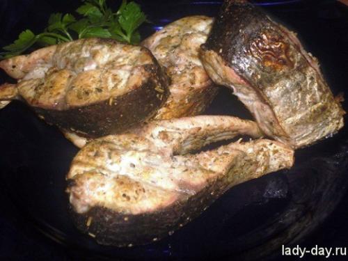 Стейк из толстолобика на сковороде гриль. Как приготовить толстолобика на гриле