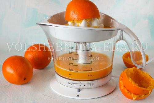 Курица с апельсиновым соком в духовке рецепт. Ингредиенты