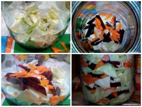 Как приготовить маринованную капусту со свеклой и чесноком. Маринованная капуста со свеклой «Пелюстка» быстрого приготовления.