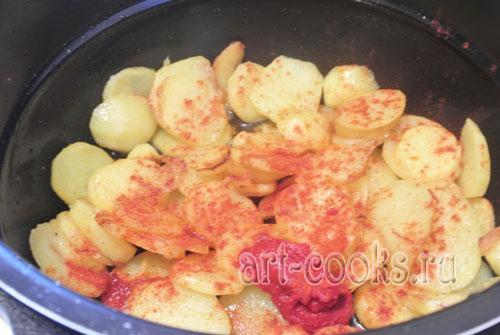 Картошка с яйцом и сыром в мультиварке. Картофель с яйцом в мультиварке