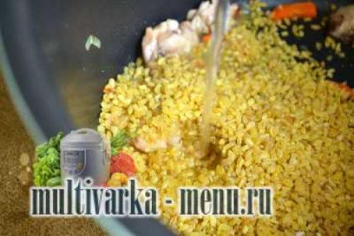 Булгур с мясом и овощами в мультиварке. Булгур в мультиварке – 4 полезных рецепта 03 Булгур с мясом и овощами в мультиварке. Булгур в мультиварке – 4 полезных рецепта 03