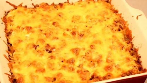 Картофельная запеканка с мясом и овощами. Мясная запеканка с картофелем и овощами 13