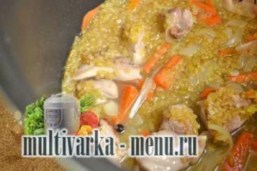 Булгур с мясом и овощами в мультиварке. Булгур в мультиварке – 4 полезных рецепта 04 Булгур с мясом и овощами в мультиварке. Булгур в мультиварке – 4 полезных рецепта 04