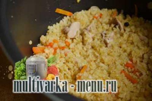 Булгур с мясом и овощами в мультиварке. Булгур в мультиварке – 4 полезных рецепта 05 Булгур с мясом и овощами в мультиварке. Булгур в мультиварке – 4 полезных рецепта 05