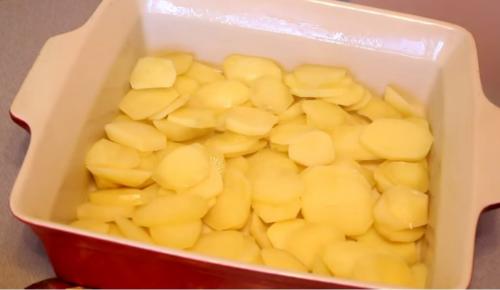 Картофельная запеканка с мясом и овощами. Мясная запеканка с картофелем и овощами 09