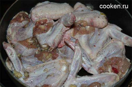 Куриные крылья по-японски 14