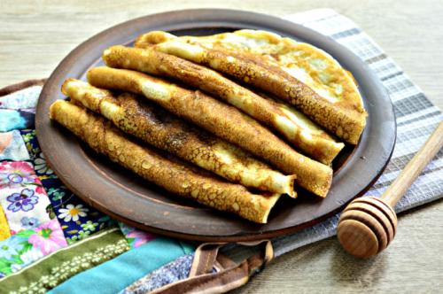 Блины на молоке с содой. Пышные блины на молоке с содой