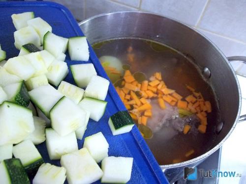 Суп пюре из кабачков и помидоров рецепт. Приготовление супа с кабачками и томатами