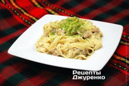 Макароны с индейкой и грибами в сливочном соусе. Индейка в сливочном соусе с сыром в духовке 25