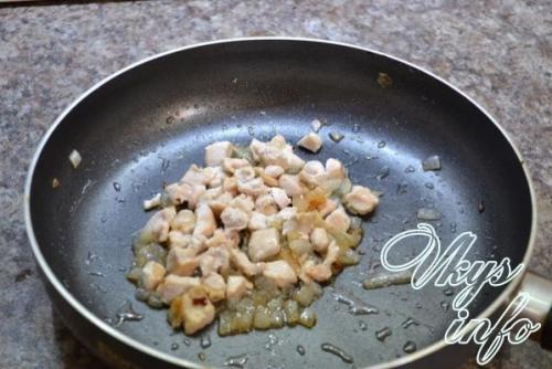 Картофельные зразы с курицей и сыром. Картофельные зразы с курицей 09 Картофельные зразы с курицей и сыром. Картофельные зразы с курицей 09