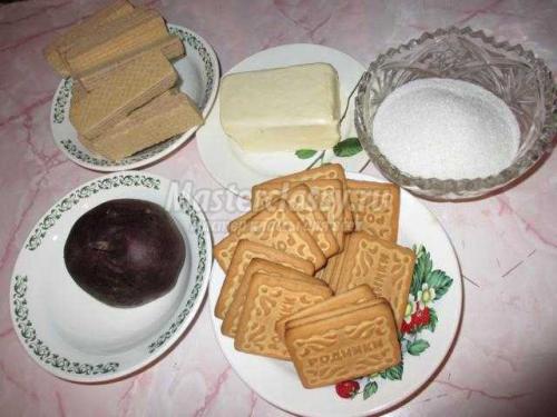 Пирожное картошка Рецепт из вафель. «Картошка» из остатков сладостей 09 Пирожное картошка Рецепт из вафель. «Картошка» из остатков сладостей 09