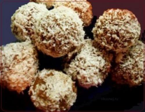 Шарики вафельные в шоколаде. Вафельные шарики с шоколадом