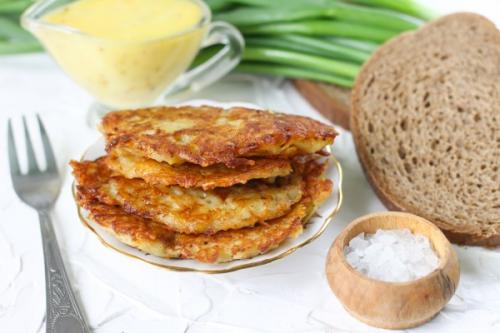 Драники с сыром