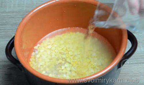 Гороховая каша в сковороде. Как варить гороховую кашу на воде  , как правильно сварить горошницу, как приготовить гороховый суп