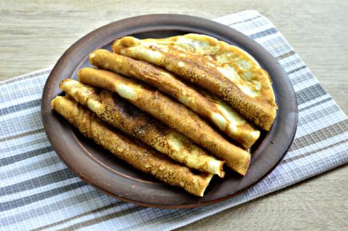 Блины на молоке с содой. Пышные блины на молоке с содой