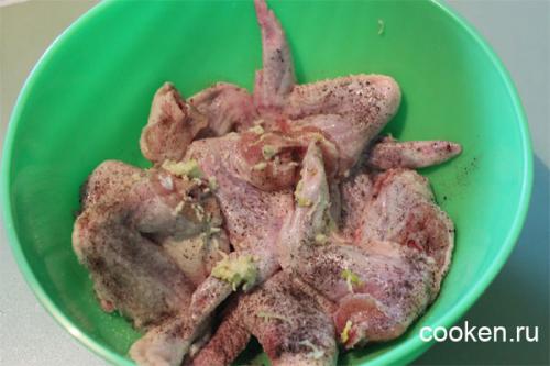 Куриные крылья по-японски 11