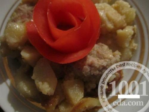 Картошка с фаршем и сметаной в мультиварке. Статьи, новости, советы 01