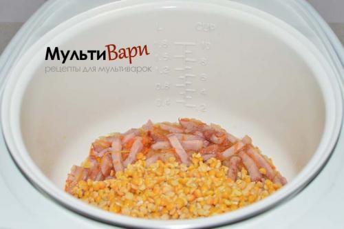 Каша гороховая с копченой курицей. Гороховая каша с копченой курицей 20
