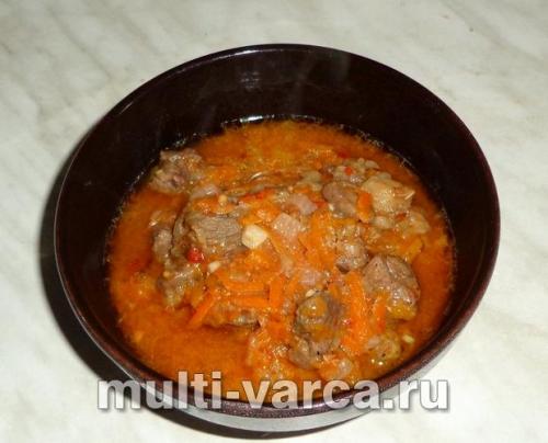 Рис с томатной пастой и овощами. Процесс приготовления 30 Рис с томатной пастой и овощами. Процесс приготовления 30
