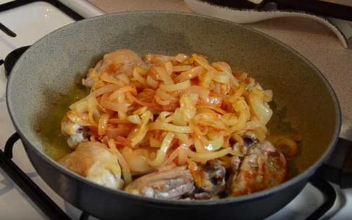 Как приготовить чахохбили из курицы в духовке. Чахохбили из курицы с овощами по-грузински — пошаговый рецепт с фото