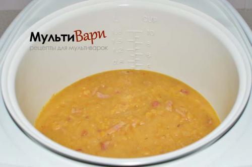 Каша гороховая с копченой курицей. Гороховая каша с копченой курицей 22