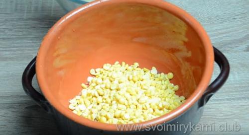 Гороховая каша в сковороде. Как варить гороховую кашу на воде  , как правильно сварить горошницу, как приготовить гороховый суп