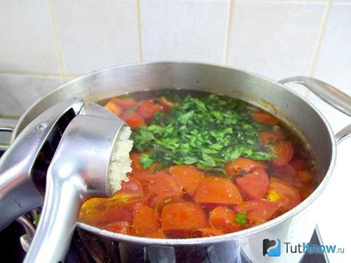 Суп пюре из кабачков и помидоров рецепт. Приготовление супа с кабачками и томатами