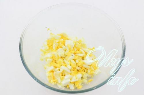 Салат с ветчиной и грибами и болгарским перцем. Описание 23