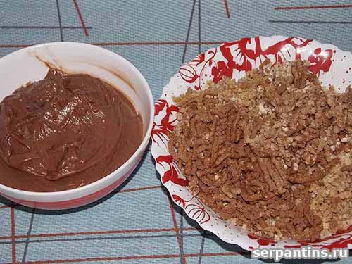 Пирожное картошка Рецепт из вафель. «Картошка» из остатков сладостей