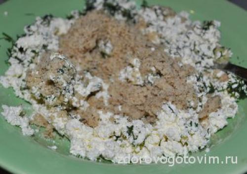 Творог с зеленью в блендере. Рецепт творог с зеленью