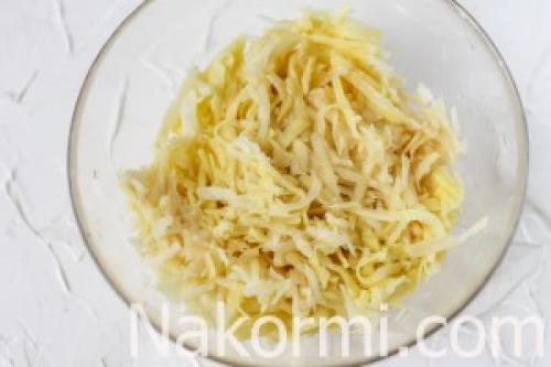 Драники с сыром