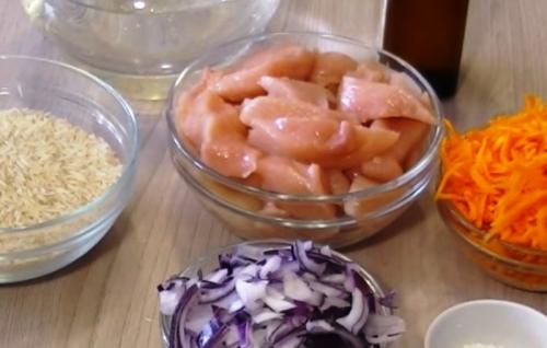 Плов из куриных бедрышек 01 Плов из куриных бедрышек 01