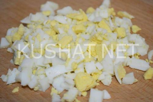 Салат с ветчиной и кукурузой и грибами. Салат с грибами, ветчиной и кукурузой. Пошаговый рецепт с фото