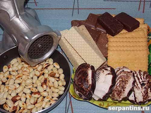 Пирожное картошка Рецепт из вафель. «Картошка» из остатков сладостей