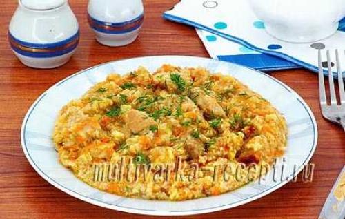 Пшеничная каша с кабачками. Пшенная каша с кабачком 06