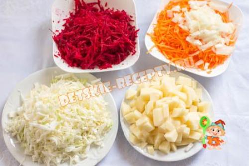 Борщ в мультиварке polaris. Свекольный борщ в мультиварке