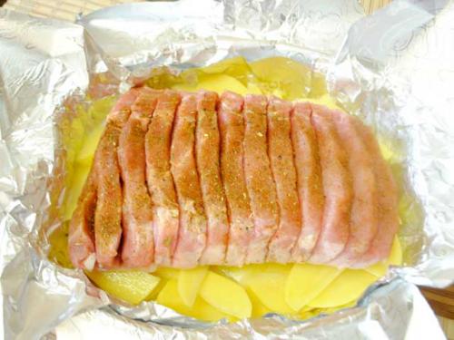 Маринованная свинина с картошкой в духовке. Свинина – гармошка, запеченная в духовке с овощами