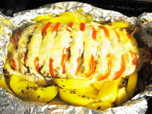 Маринованная свинина с картошкой в духовке. Свинина – гармошка, запеченная в духовке с овощами